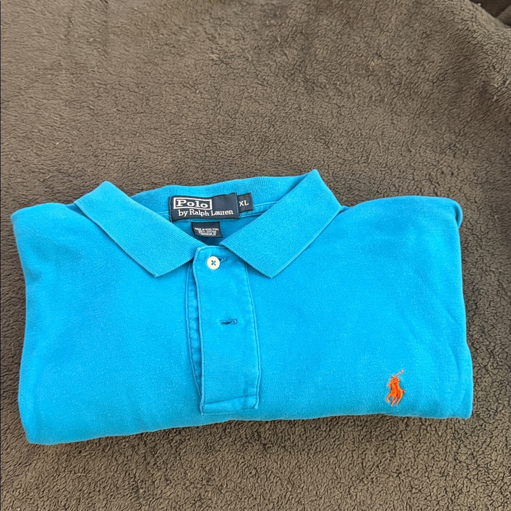 Ralph Lauren Vibrant Blue Polo Shirt